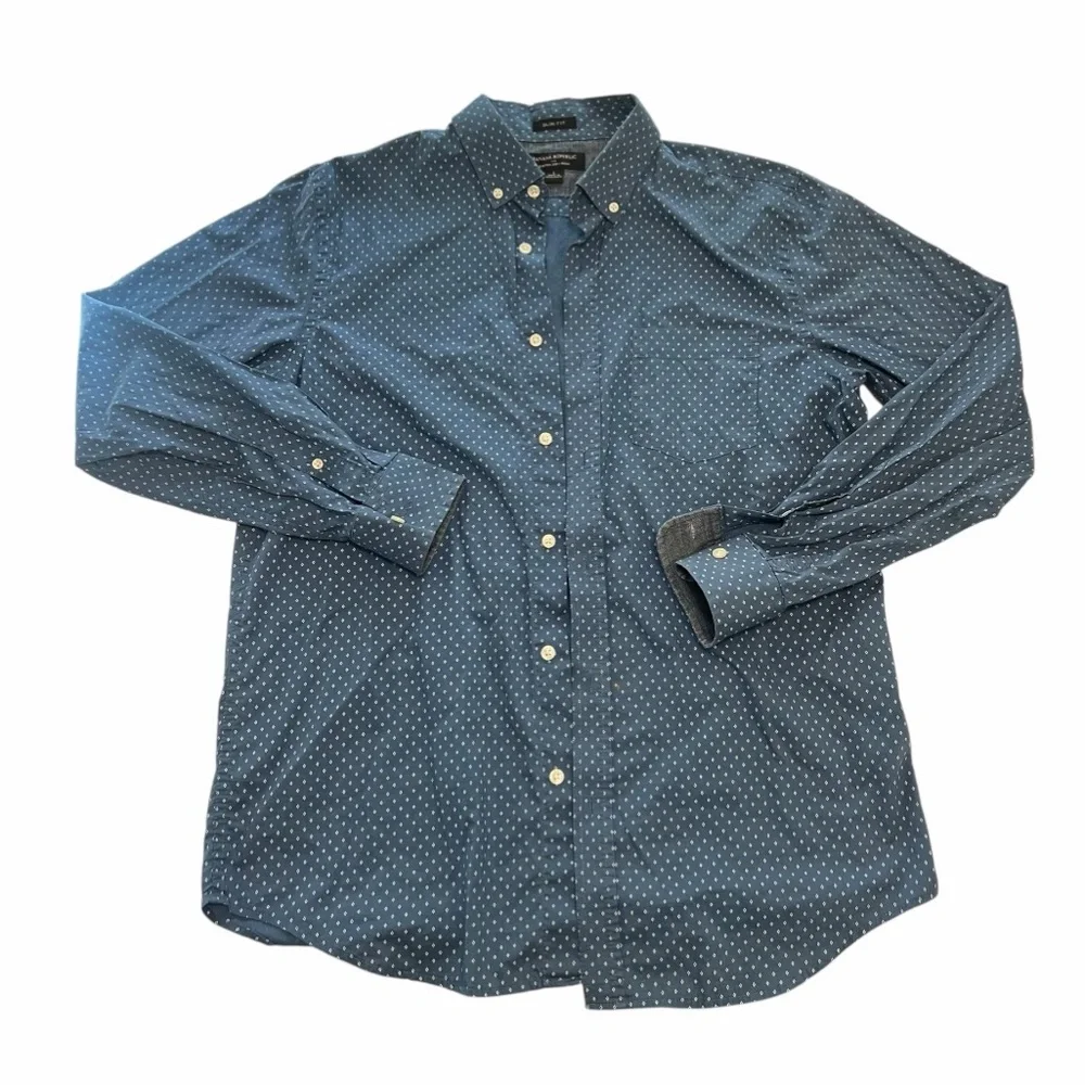 Banana Republic Men's Navy Shirt